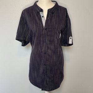 Eighty Eight Platinum button up dress shirts. Size 2X.  Pin stripe dark blue.